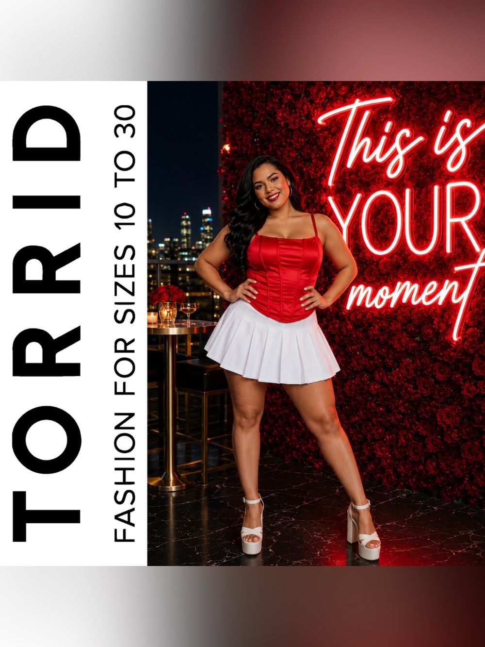 Torrid Red Satin Corset Smocked Crop Top w/ Boning, 4X, NWT!